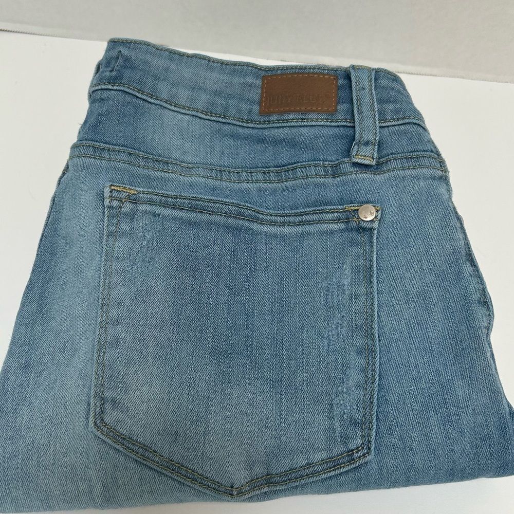 Judy Blue Skinny Fit Distressed Light Wash Jeans‎ Style #82125 size 31